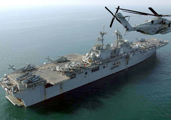 Tàu Hải quân Mỹ tại Cảng Subi, Philippines. (Nguồn: navaltoday.com)