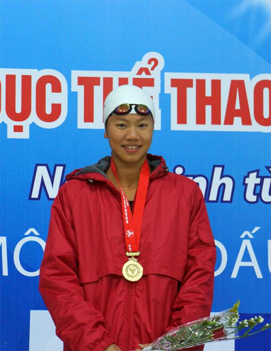 Nguyễn Thị Ánh Viên giành HCV cự ly 200m ngửa nữ