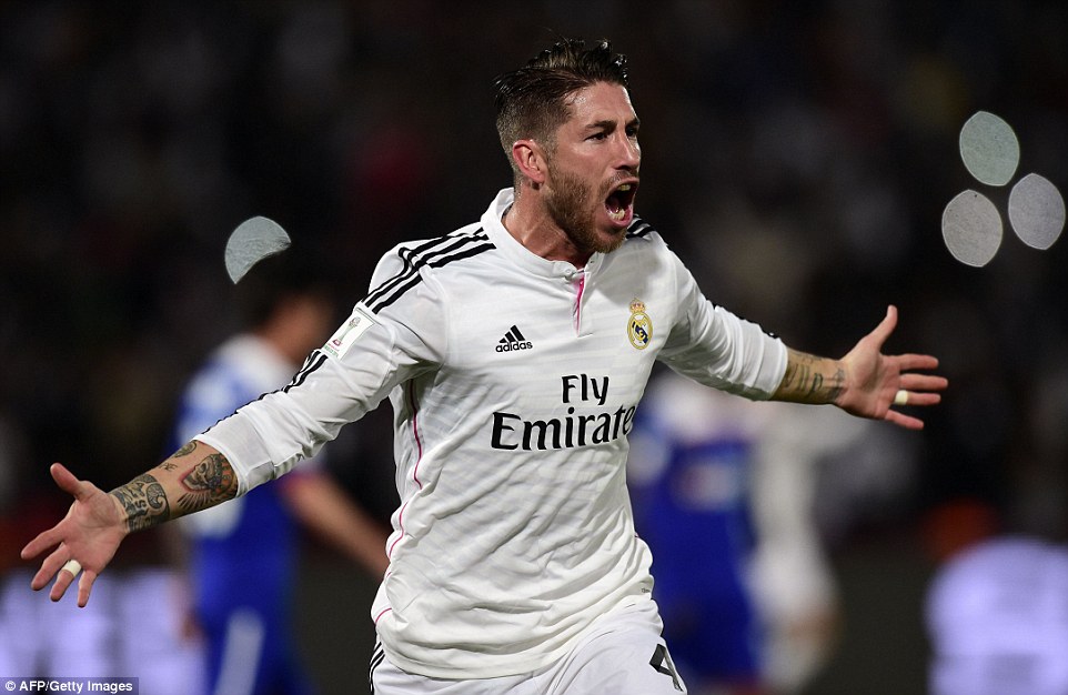 Ramos giúp Real thắng vùi dập. (Nguồn:AFP/Getty Images)