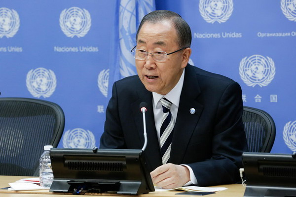 Tổng thư ký Liên hợp quốc Ban Ki-moon. (Nguồn: UN)