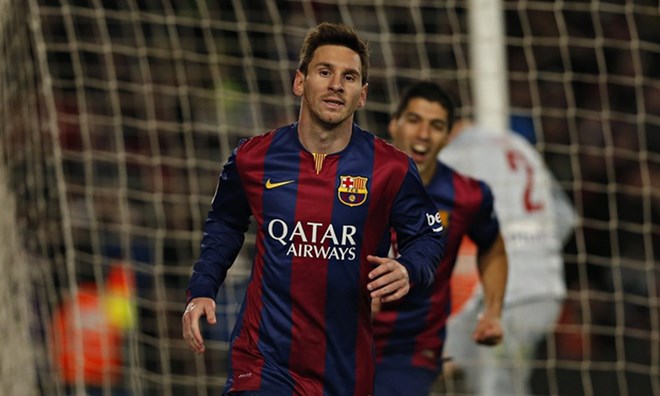 Messi ghi bàn thắng duy nhất giúp Barcelona hạ Atletico. (Nguồn: Getty Images)