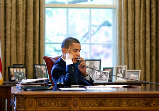  Tổng thống Obama trao đổi trực tuyến với Tổng thống Afghanistan Ghani về thành lập "một chính phủ đoàn kết dân tộc đa đại diện" ở nước này. (Nguồn: tolonews.com)