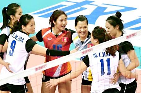 Tuyển nữ Việt Nam tranh hạng 5 chung cuộc với Nhật Bản.