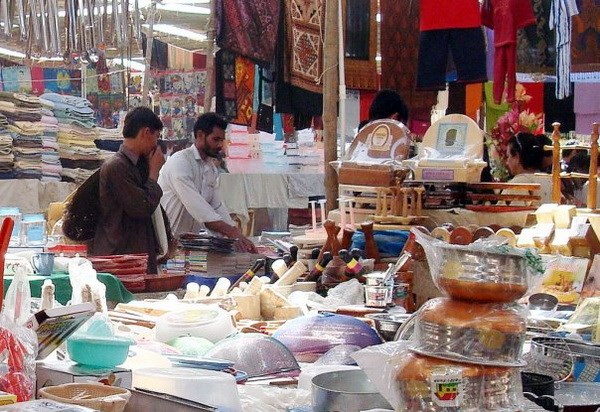 Một khu chợ tại Karachi. (Nguồn: brecorder.com)