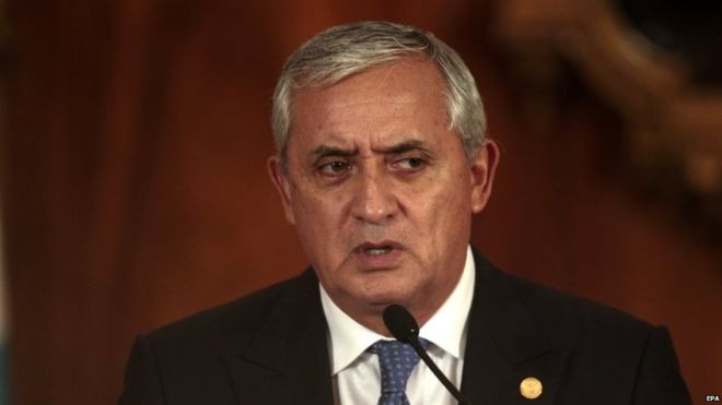 Tổng thống Guatemala Otto Perez. (Ảnh: EPA)