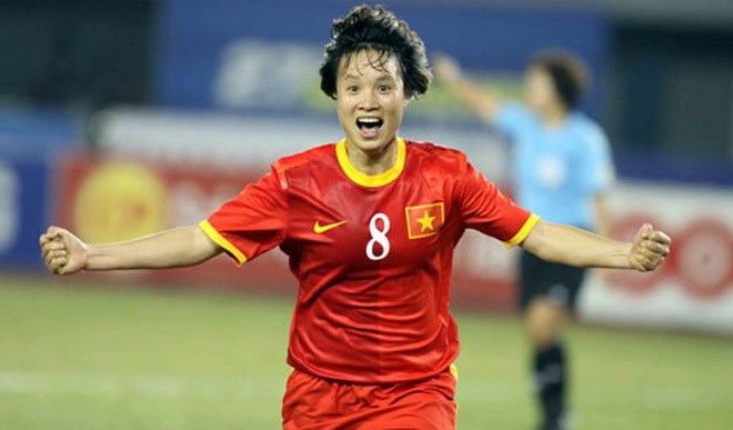 Minh Nguyệt giúp Việt Nam đánh bại Thái Lan. (Nguồn: TTVH)