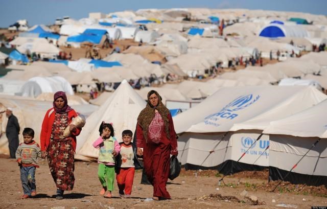 Người di cư Syria. (Nguồn: Getty Images)