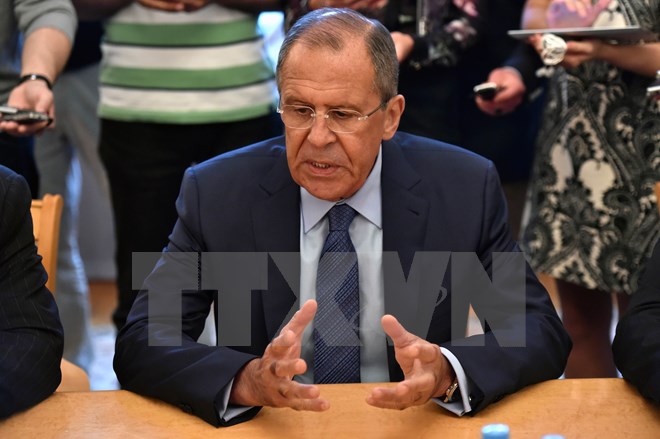Ngoại trưởng Nga. (Nguồn: AFP/TTXVN)