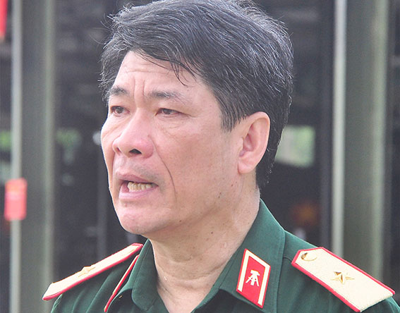 Thiếu tướng Phạm Dũng Tiến.