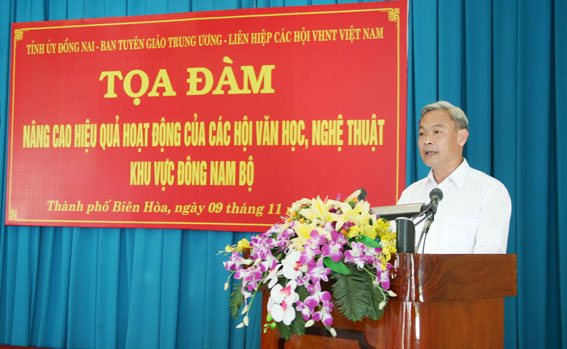 Hội Văn học, nghệ thuật khu vực Đông Nam bộ: Đổi mới để phát triển