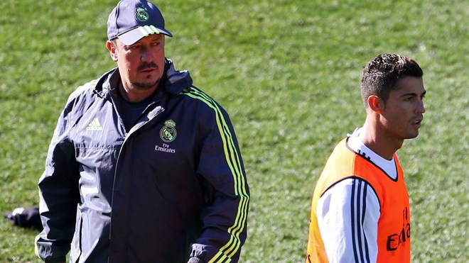 Ronaldo tuyên bố: Hoặc Benitez, hoặc là tôi. (Nguồn: eurosport.co.uk)