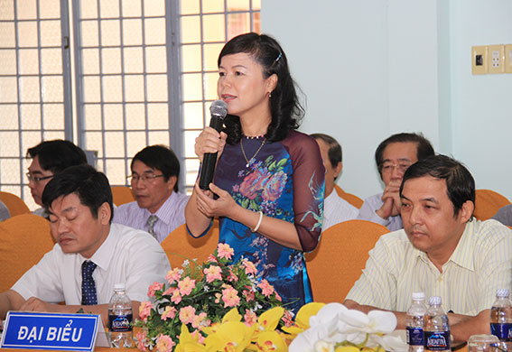 Phó giám đốc Bệnh viện đa khoa Đồng Nai Lê Thị Phương Trâm