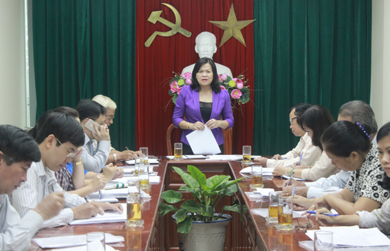   Phó chủ tịch UBDN tỉnh Nguyễn Hòa Hiệp phát biểu chỉ đạo tại cuộc họp