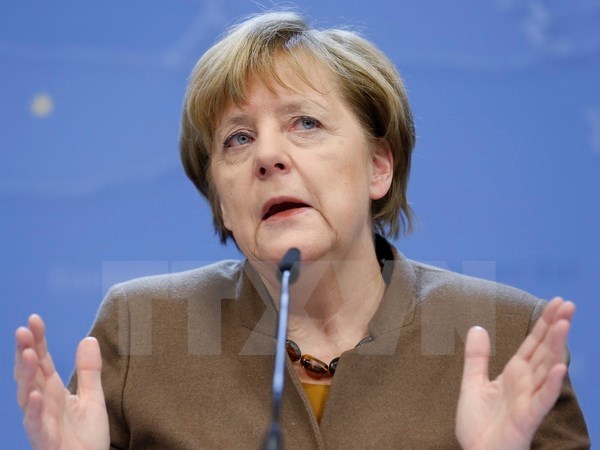 Thủ tướng Đức Angela Merkel. (Nguồn: THX/TTXVN)