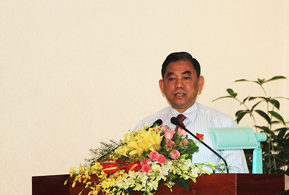 Chủ tịch Ủy ban MTTQ tỉnh Huỳnh Văn Tới 