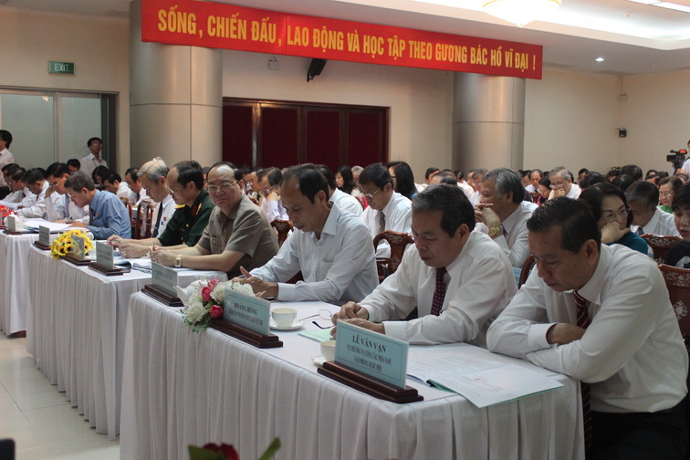 Các đại biểu khách mời tham dự kỳ họp lần thứ 18, HĐND tỉnh khóa VIII