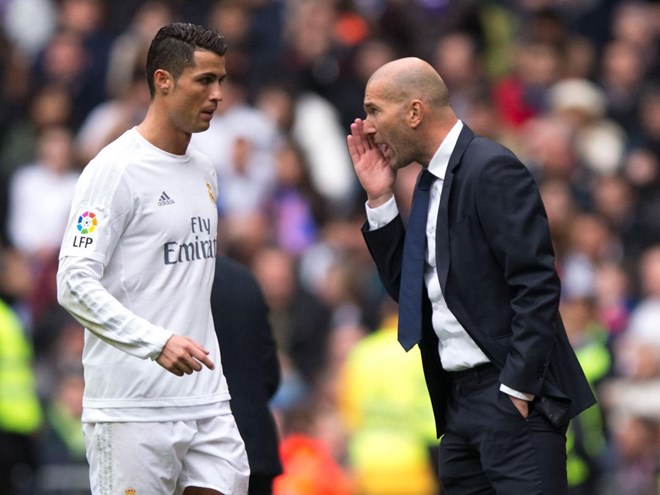 Zidane không có Ronaldo ở trận gặp Rayo Vallecano. (Nguồn: Getty Images)