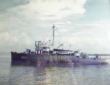 Tàu HQ-07, con tàu gắn liền với ông Chức.
