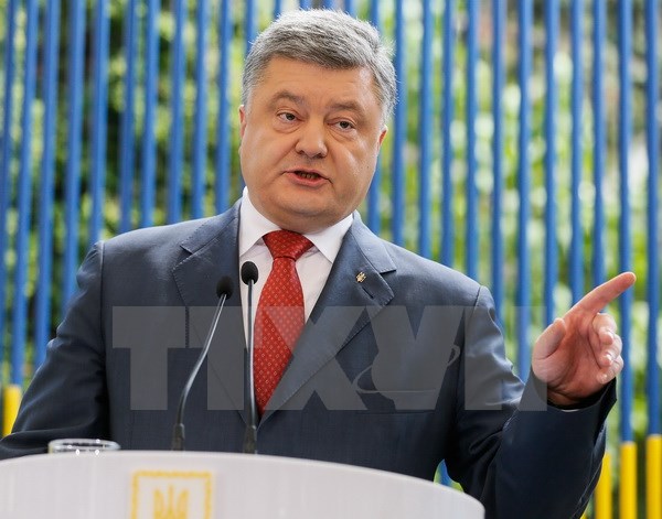Tổng Ukraine Petro Poroshenko. (Nguồn: EPA/TTXVN)