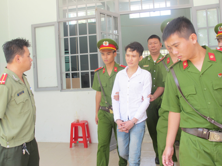 Bị cáo Nguyễn Trung Hiếu (ngụ phường Tân Tiến, TP.Biên Hòa) bị tòa tuyên án chung thân.