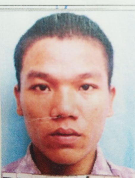 Chân dung Nguyễn Minh Hải khi bị truy nã.