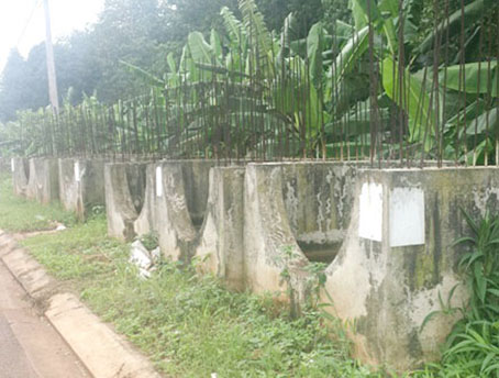 Những hố ga chứa nước để “nuôi muỗi” rất đáng lo ngại, nhất là khi bệnh sốt xuất huyết gần đây gia tăng (ảnh chụp ngày 18-8-2016). Ảnh: N.ba