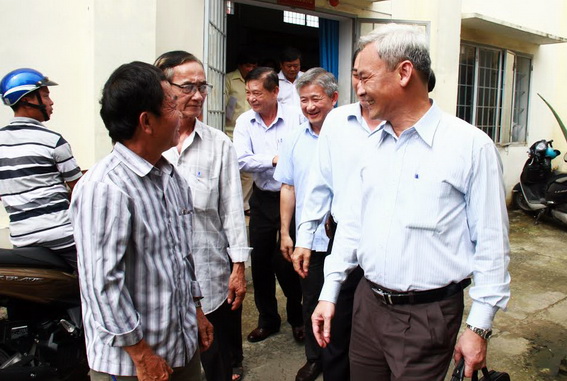 Đồng chí Nguyễn Phú Cường gặp gỡ cử tri phường Bửu Hòa