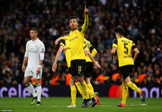 Dortmund giành ngôi nhất bảng sau trận hòa trước Real. (Nguồn: Reuters)