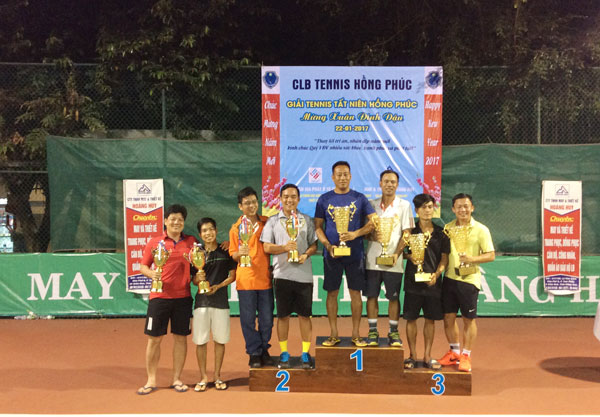 Giải quần vợt tất niên Hồng Phúc mừng Xuân Đinh Dậu