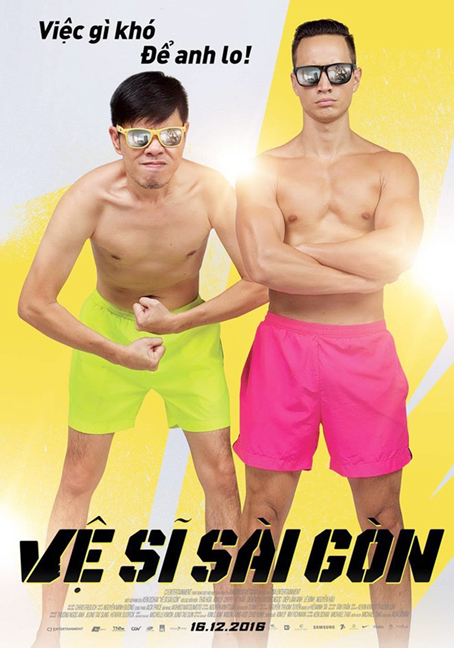 Poster phim Vệ sĩ Sài Gòn.
