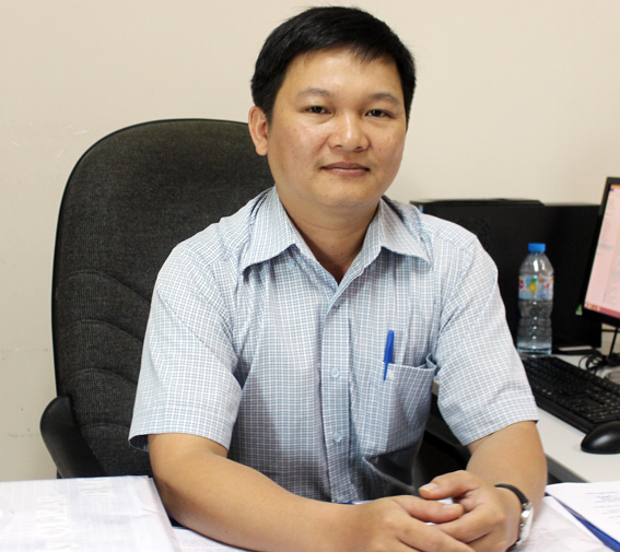 Ông Nguyễn Hữu Nguyên, Phó giám đốc Sở Kế hoạch - đầu tư. Ảnh: H.GIANG