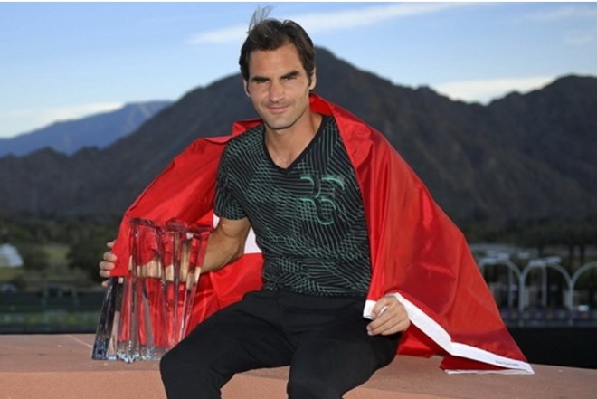 Federer tăng 4 bậc trên bảng xếp hạng ATP. (Nguồn: AP)