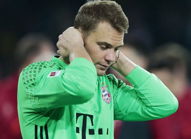 Neuer phải rời đội tuyển Đức vì chấn thương. (Ảnh: Nguồn: dfb.de)
