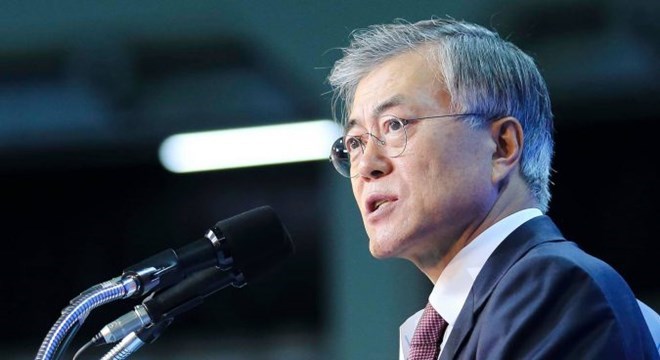 Ứng cử viên Moon Jae-in. (Nguồn: nknews.org)