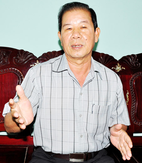 ông Nguyễn Văn Nhân, Giám đốc Quỹ Phòng, chống thiên tai tỉnh Đồng Nai,