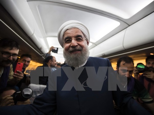 Tổng thống Iran Hassan Rouhani. (Nguồn: AFP/TTXVN)