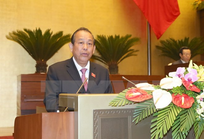 Phó Thủ tướng Thường trực Chính phủ Trương Hòa Bình. (Ảnh: Doãn Tấn/TTXVN)
