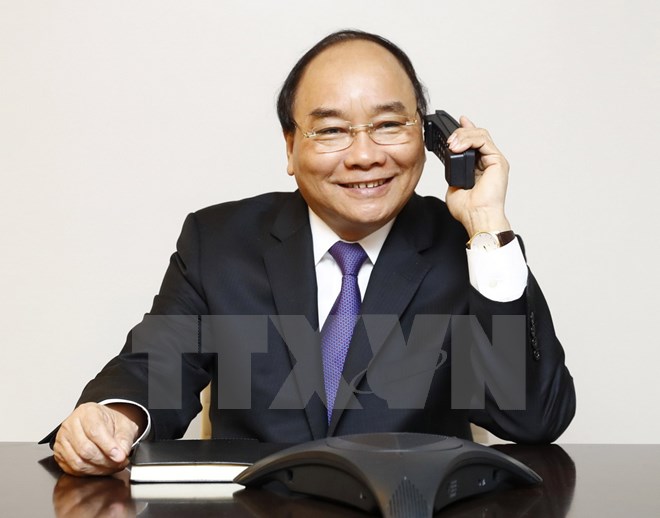 Thủ tướng Nguyễn Xuân Phúc điện đàm với các nghị sỹ Hoa Kỳ