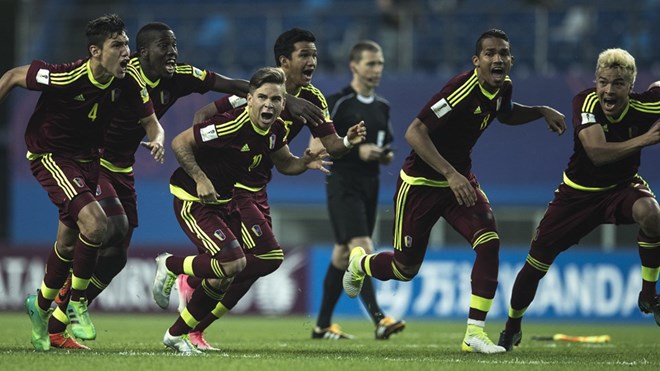 Các cầu thủ U20 Venezuela đang có một kỳ tham dự World Cup lần đầu tiên thành công ngoài mong đợi. (Nguồn: Getty Images) 