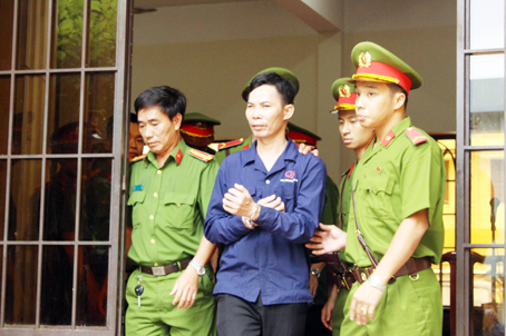 Bị cáo Nguyễn Thanh Thảo tại tòa
