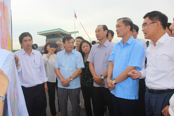 Đoàn công tác khảo sát thực tế tại khu tái định cư Lộc An – Bình Sơn (huyện Long Thành)
