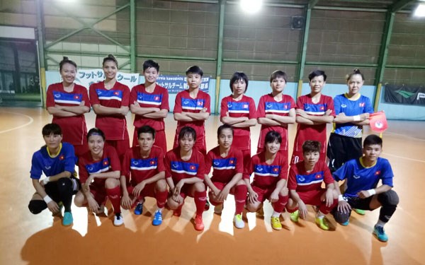 Đội tuyển Futsal nữ Việt Nam. (Nguồn: vff.org.vn)
