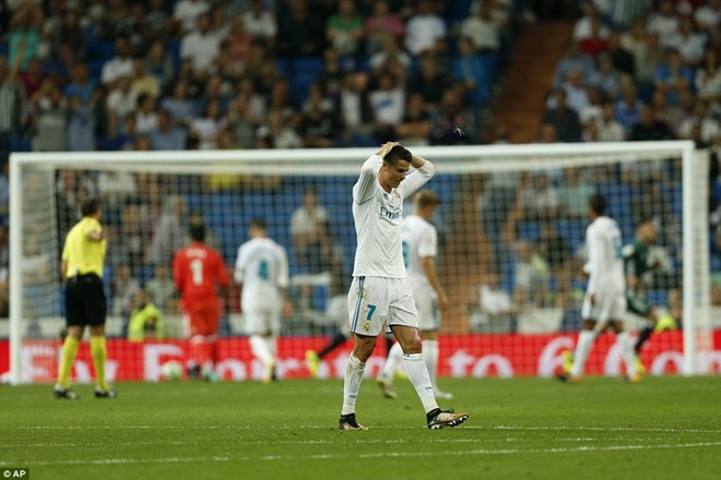 Ronaldo trở lại, Real thua trận đầu tại La Liga. (Nguồn: AP)