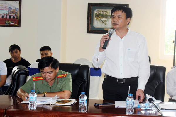 Phó giám đốc Sở Giao thông – vận tải Từ Nam Thành chia sẻ tại buổi họp báo.