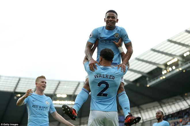 Manchester City trở lại ngôi đầu bảng. (Nguồn: Getty Images)