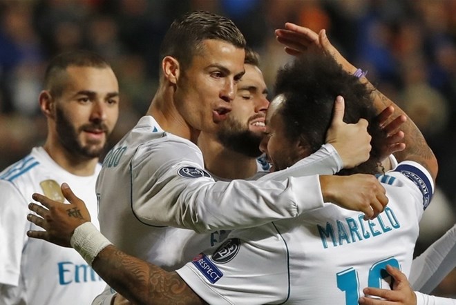 Real Madrid giành vé vào vòng 1/8. (Nguồn: Getty Images)