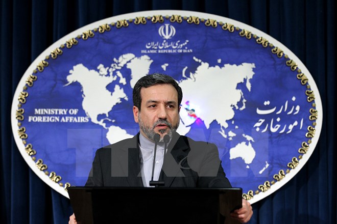 Thứ trưởng Ngoại giao Iran Abbas Araghchi. (Nguồn: AFP/TTXVN)
