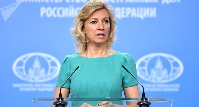 Người phát ngôn Bộ Ngoại giao Nga Maria Zakharov. (Nguồn: Sputnik)