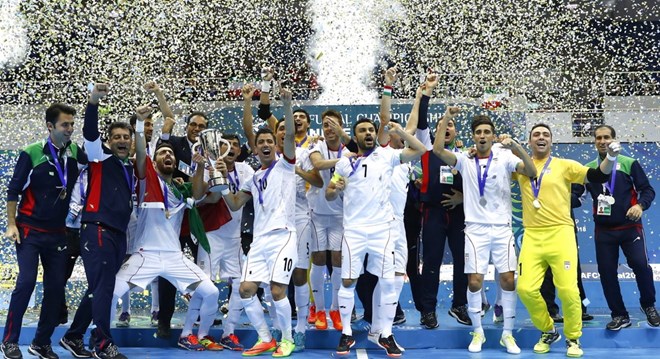 Iran lên ngôi vô địch Futsal châu Á sau màn vùi dập Nhật Bản