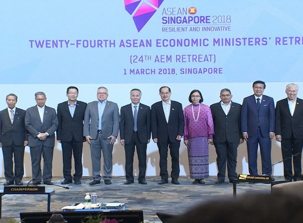 Bộ trưởng Kinh tế ASEAN thảo luận giải pháp tăng hội nhập khu vực